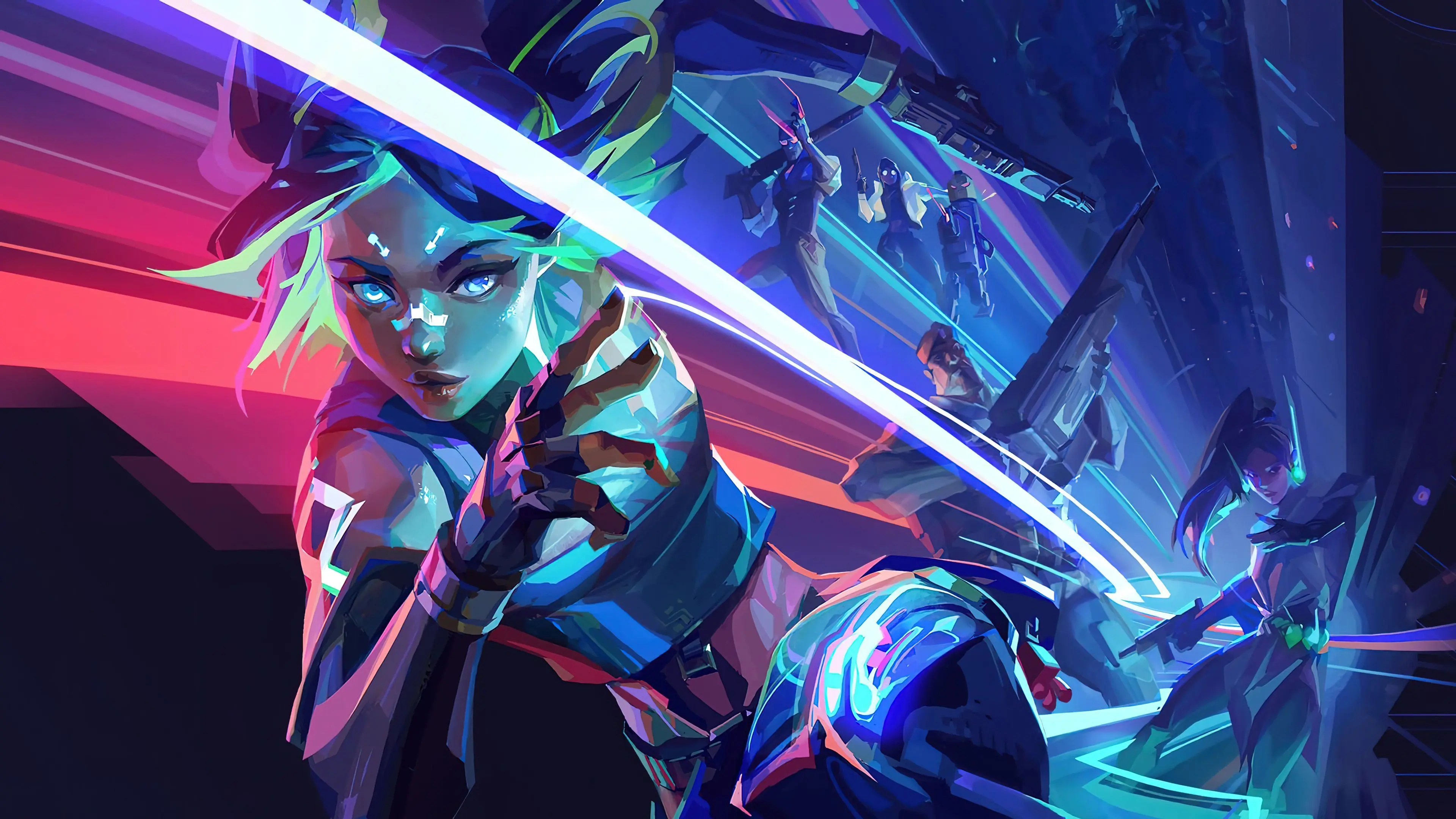 Een foto van Neon, een van de agents van VALORANT